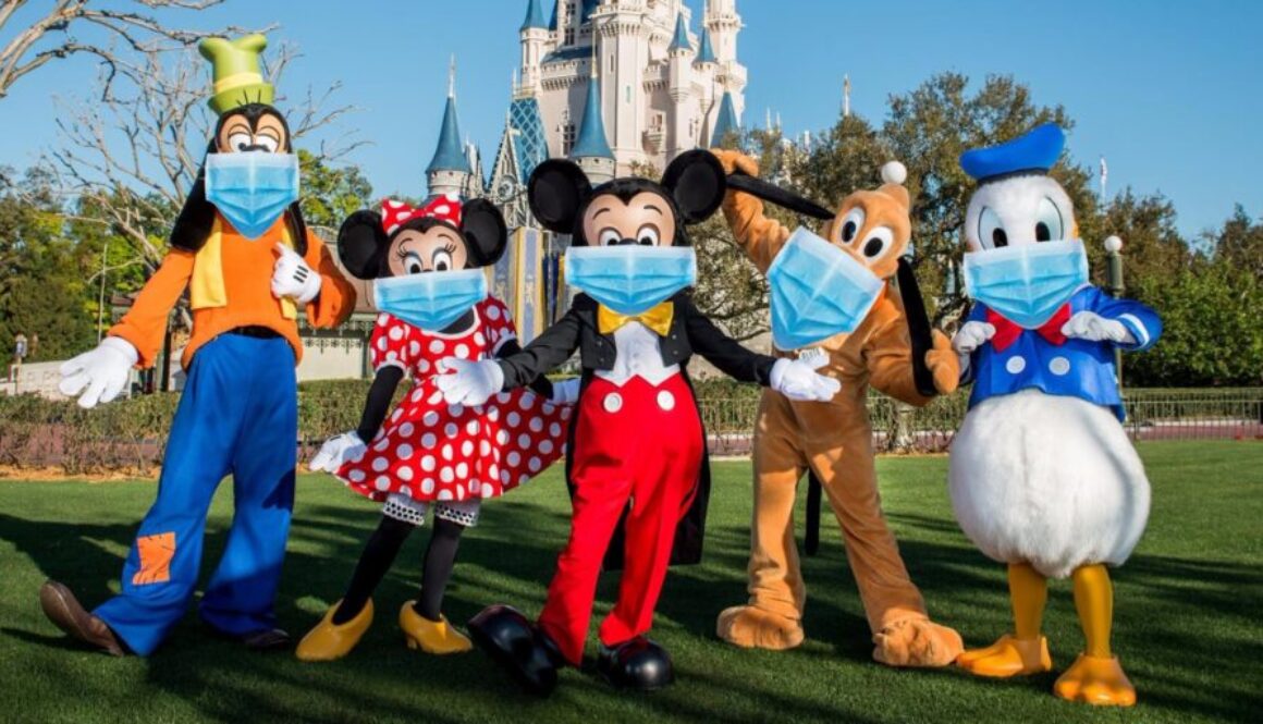 Disneyland Theme Park Characters Masks