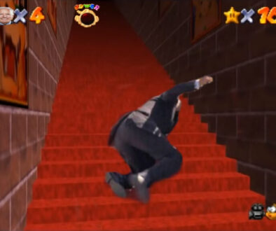 Joe Biden Falling Down Stairs